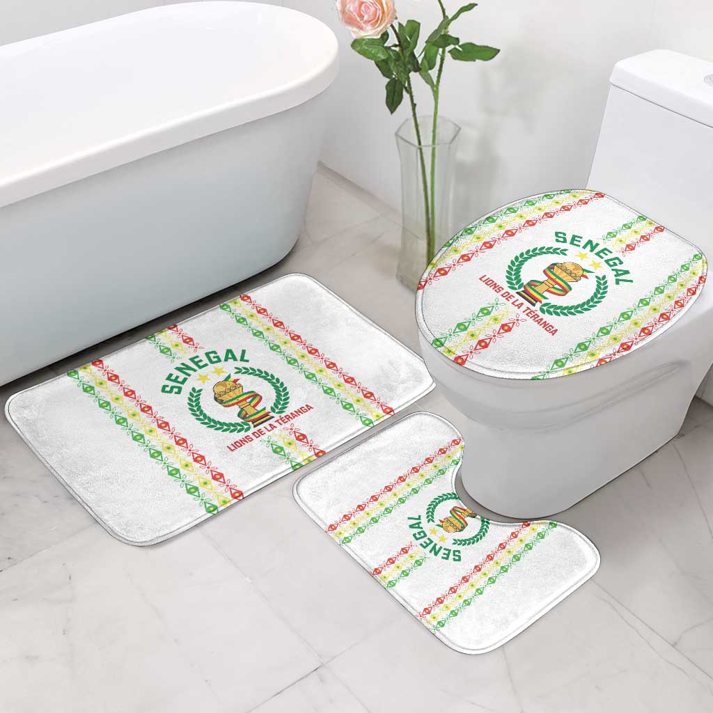 Senegal Lions of Teranga Bathroom Set African Football Champions 2025