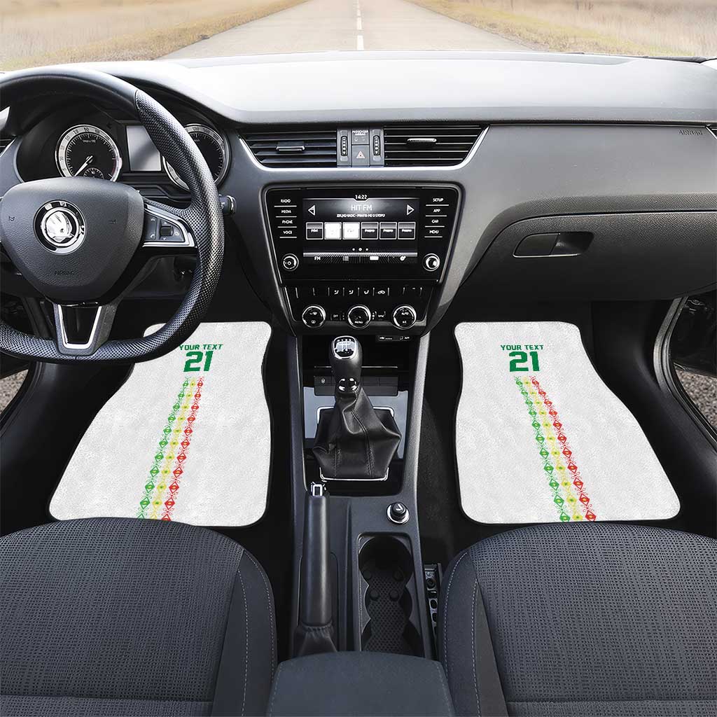 Custom Senegal Lions of Teranga Car Mats African Football Champions 2025