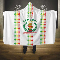 Senegal Lions of Teranga Hooded Blanket African Football Champions 2025