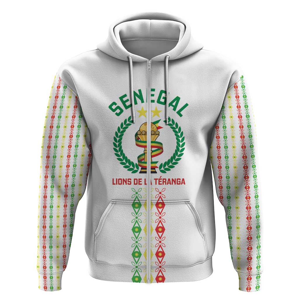Custom Senegal Lions of Teranga Hoodie African Football Champions 2025