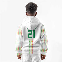 Custom Senegal Lions of Teranga Kid Hoodie African Football Champions 2025