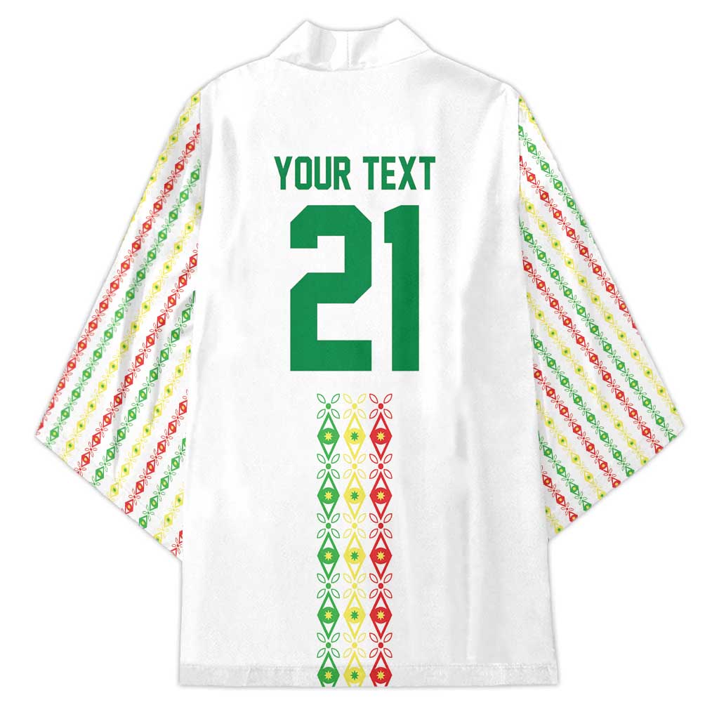 Custom Senegal Lions of Teranga Kimono African Football Champions 2025