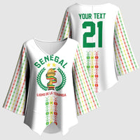 Custom Senegal Lions of Teranga Kimono Sleeve Blouse African Football Champions 2025