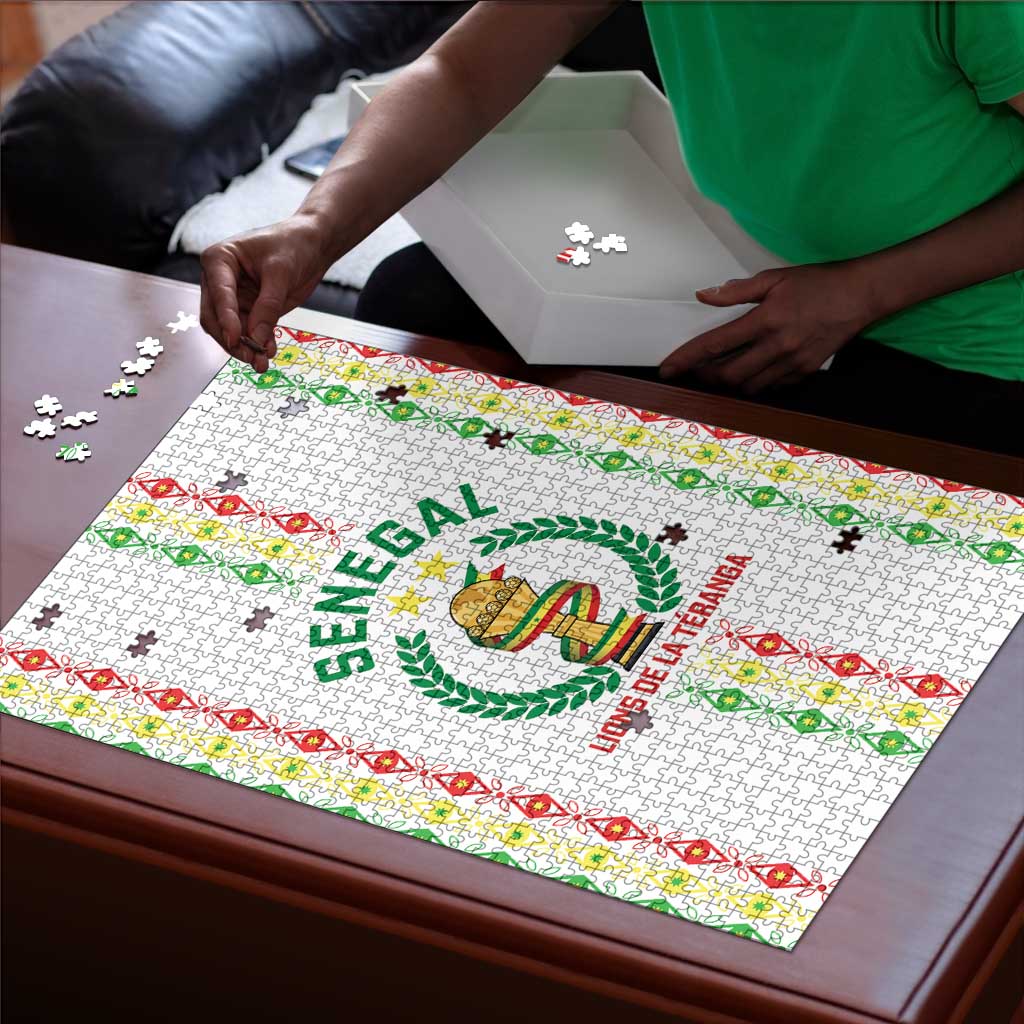 Senegal Lions of Teranga Puzzle African Football Champions 2025