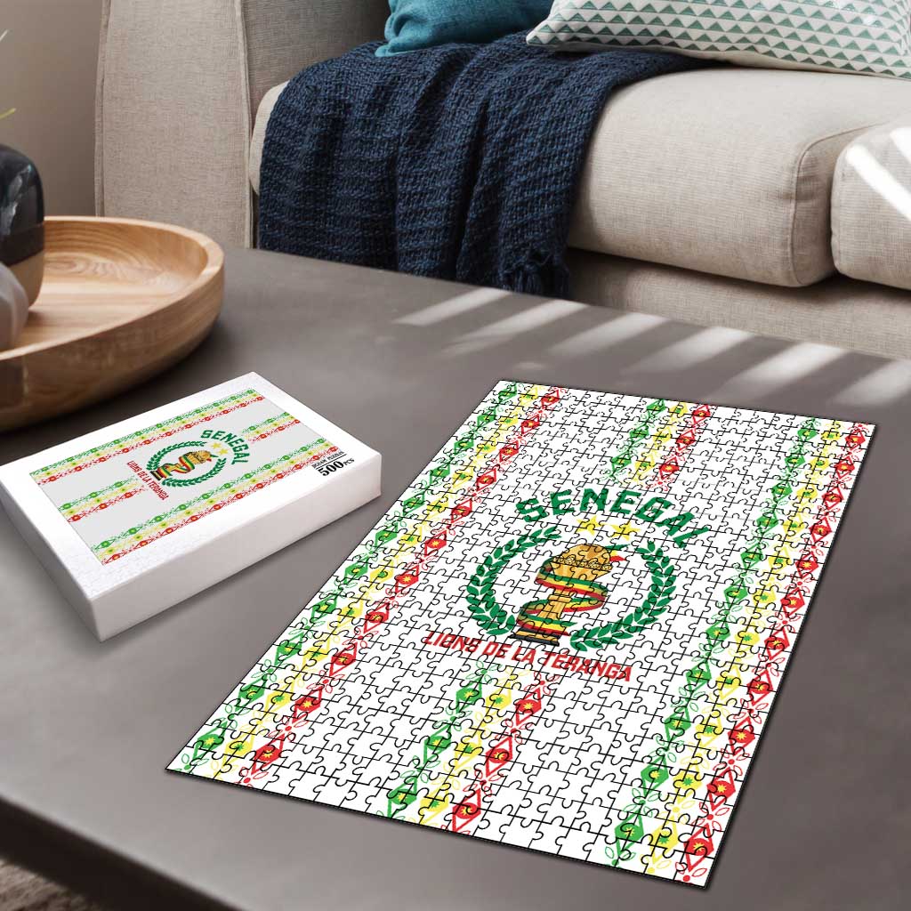 Senegal Lions of Teranga Puzzle African Football Champions 2025