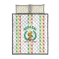 Senegal Lions of Teranga Quilt Bed Set African Football Champions 2025