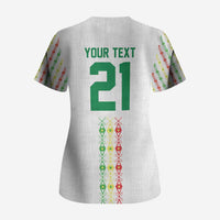 Custom Senegal Lions of Teranga Scrub Top African Football Champions 2025