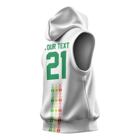 Custom Senegal Lions of Teranga Sleeveless Hoodie African Football Champions 2025