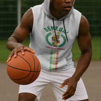 Custom Senegal Lions of Teranga Sleeveless Hoodie African Football Champions 2025