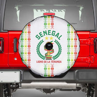 Senegal Lions of Teranga Spare Tire Cover African Football Champions 2025