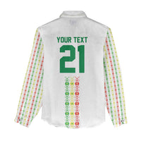 Custom Senegal Lions of Teranga Women Casual Shirt African Football Champions 2025