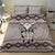 Native American Buffalo Skull Bedding Set with Dream Catchers Feathers