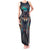 Native American Wolves Tank Maxi Dress with Dream Catchers Feathers