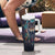 Native American Wolves Tumbler With Handle with Dream Catchers Feathers