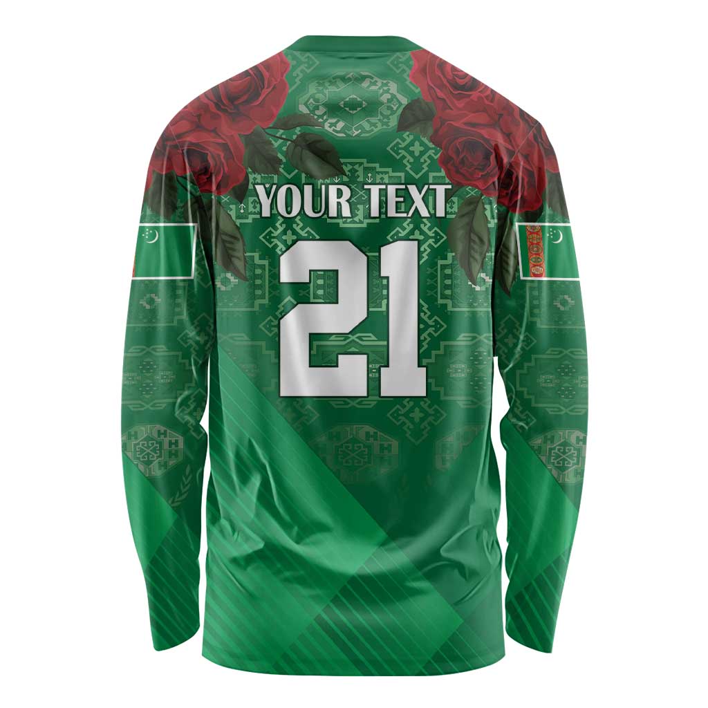 Turkmenistan 993 Custom Long Sleeve Shirt Turkmenistan Bitaraplygyn watanydyr