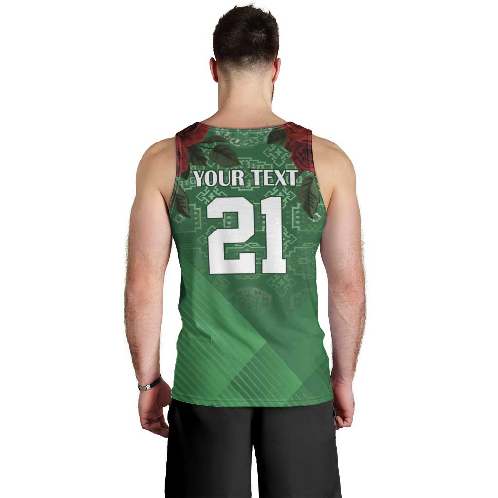 Turkmenistan 993 Custom Men Tank Top Turkmenistan Bitaraplygyn watanydyr