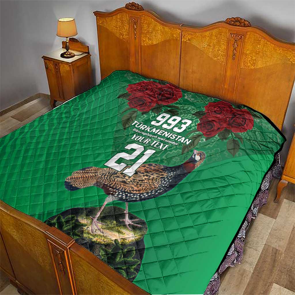 Turkmenistan 993 Custom Quilt Turkmenistan Bitaraplygyn watanydyr