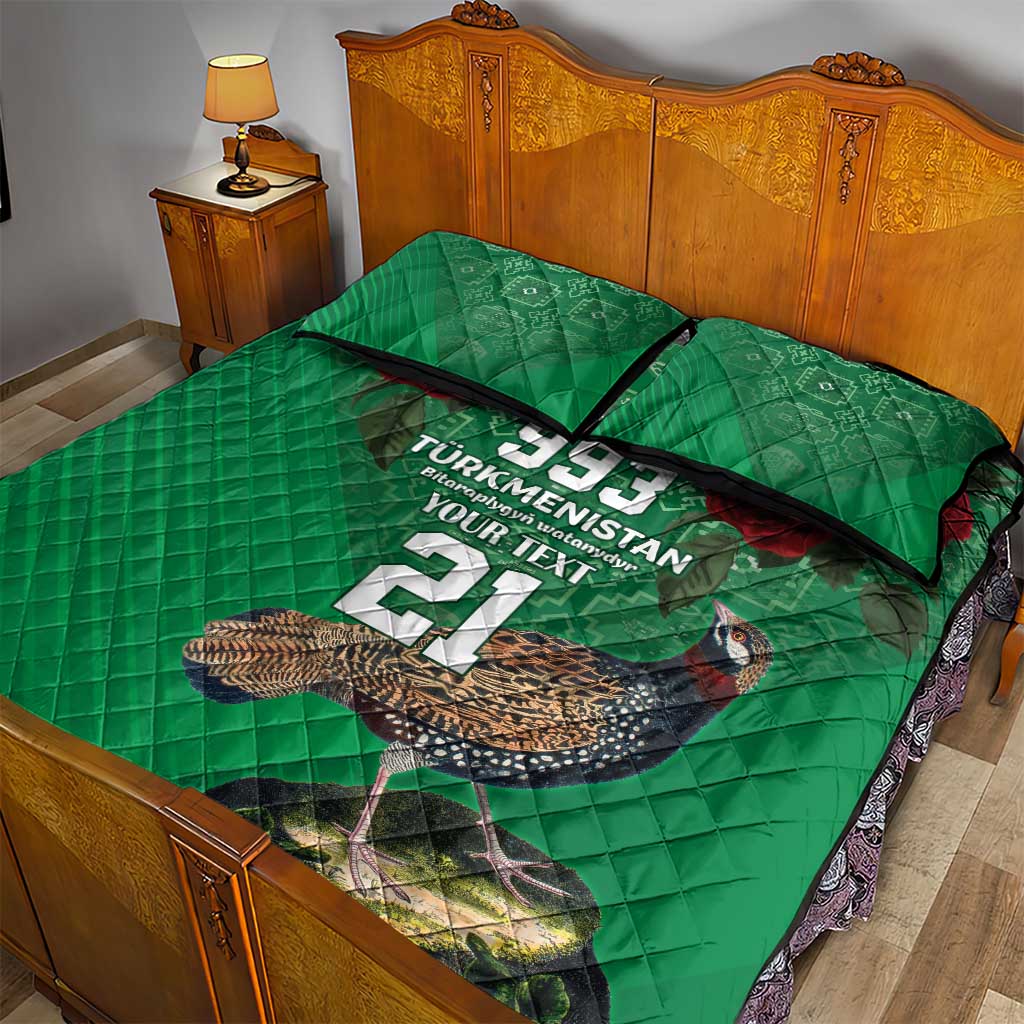 Turkmenistan 993 Custom Quilt Bed Set Turkmenistan Bitaraplygyn watanydyr