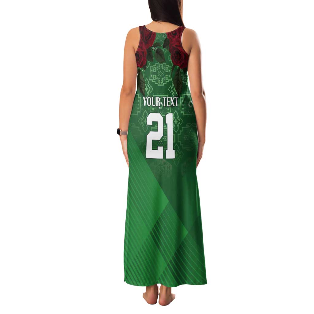 Turkmenistan 993 Custom Tank Maxi Dress Turkmenistan Bitaraplygyn watanydyr
