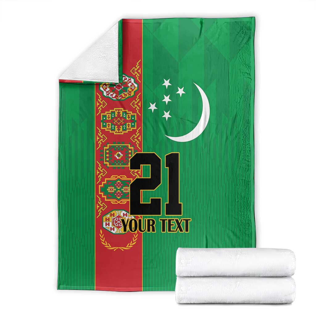Turkmenistan Black Francolin Custom Blanket Turkmenistan Turkmenistanyn Baydagy