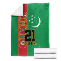 Turkmenistan Black Francolin Custom Blanket Turkmenistan Turkmenistanyn Baydagy