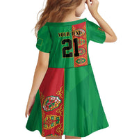 Turkmenistan Black Francolin Custom Family Matching Short Sleeve Bodycon Dress and Hawaiian Shirt Turkmenistan Turkmenistanyn Baydagy