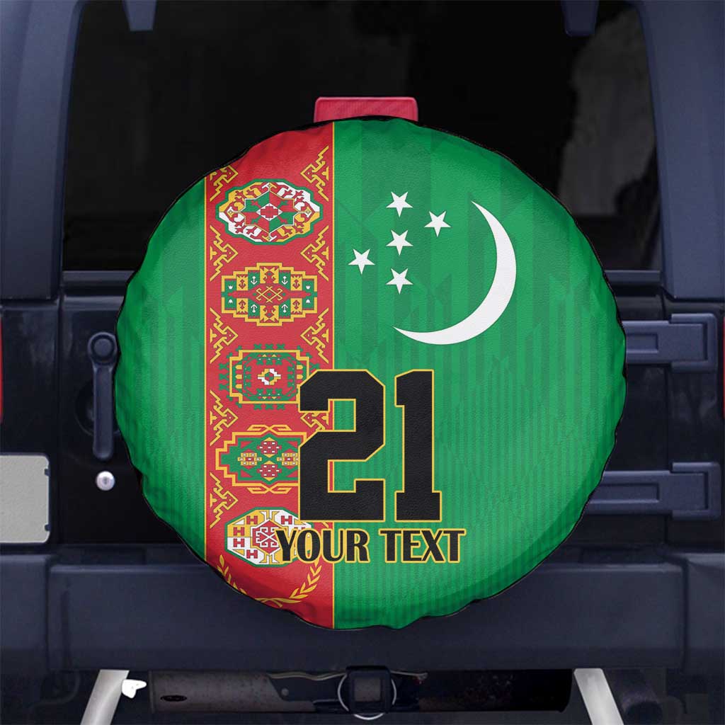 Turkmenistan Black Francolin Custom Spare Tire Cover Turkmenistan Turkmenistanyn Baydagy