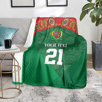 Turkmenistan Football Custom Blanket We Are The Champions