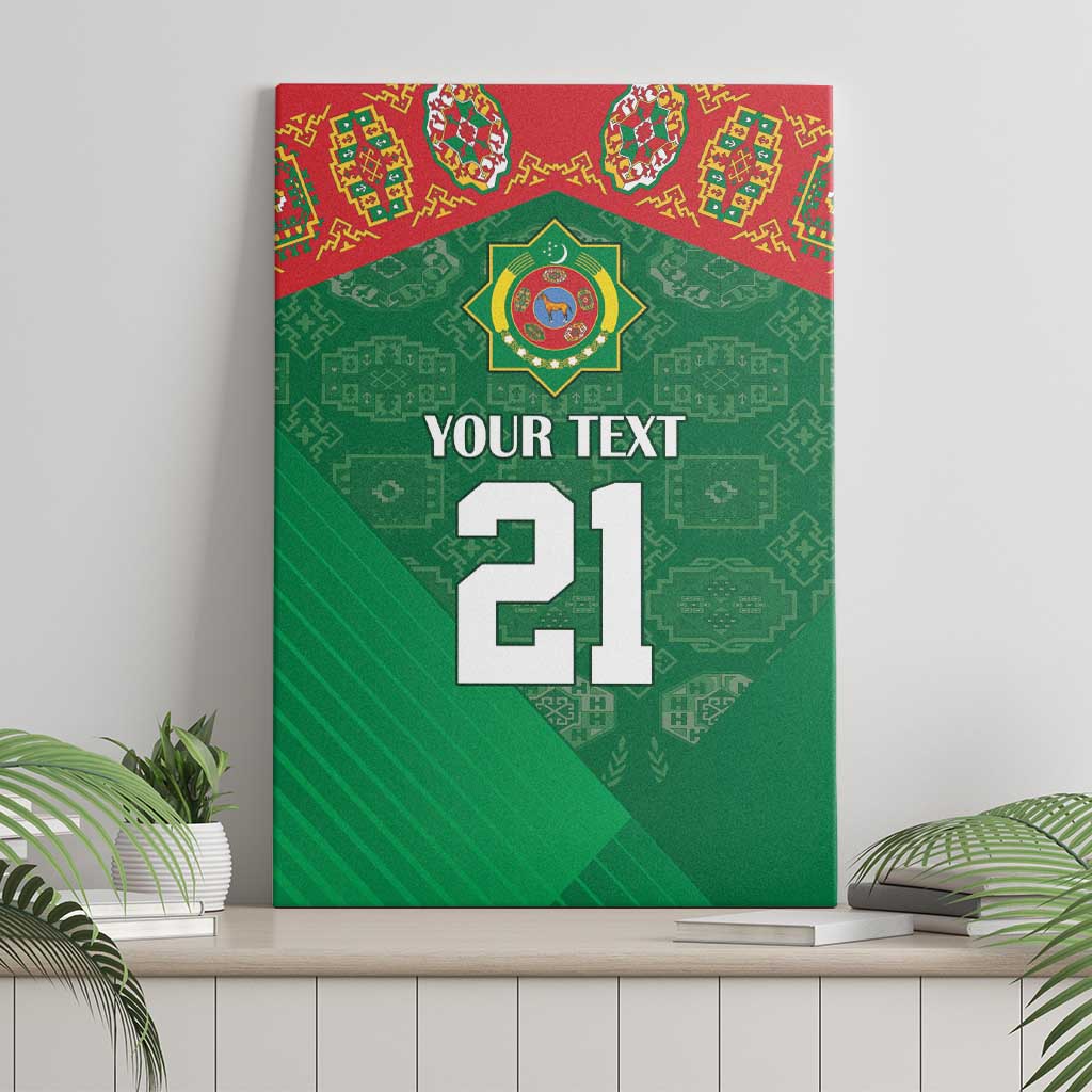 Turkmenistan Football Custom Canvas Wall Art We Are The Champions