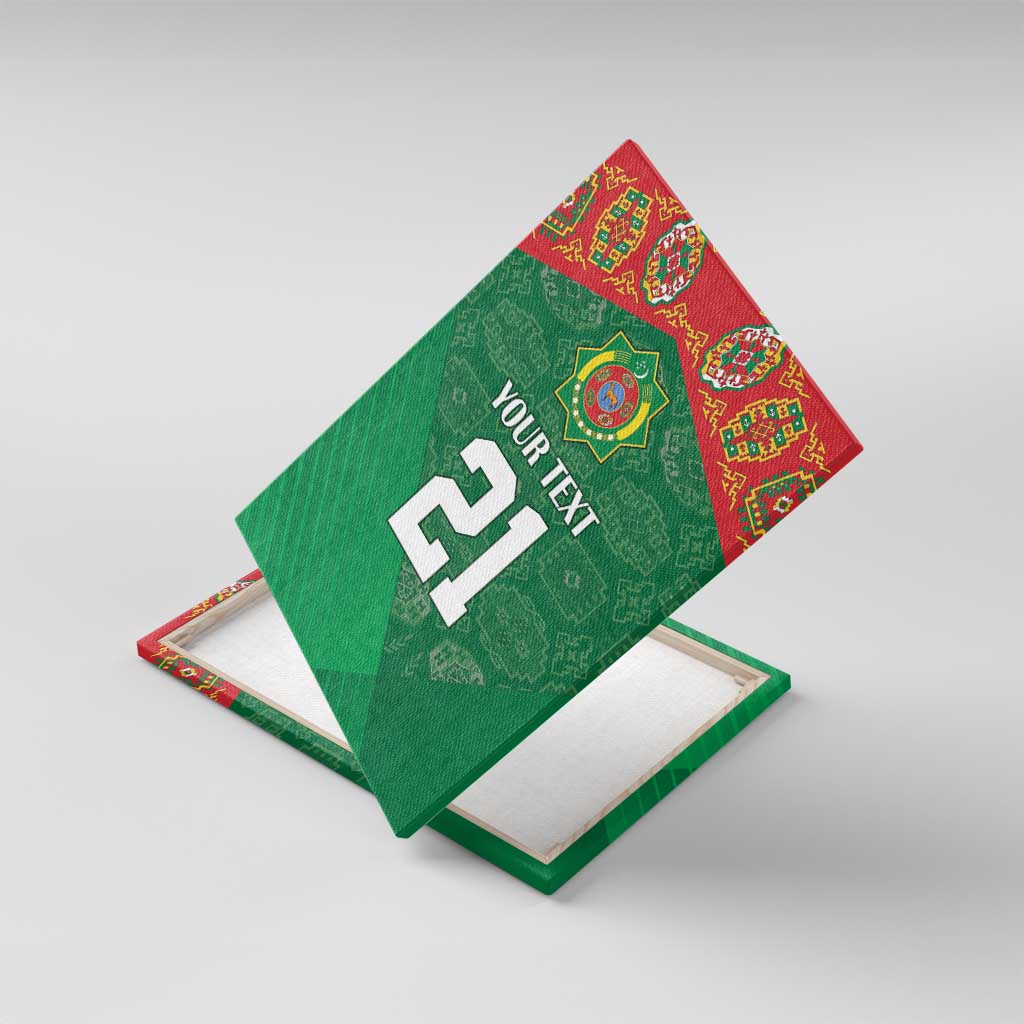 Turkmenistan Football Custom Canvas Wall Art We Are The Champions