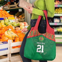 Turkmenistan Football Custom Grocery Bag We Are The Champions