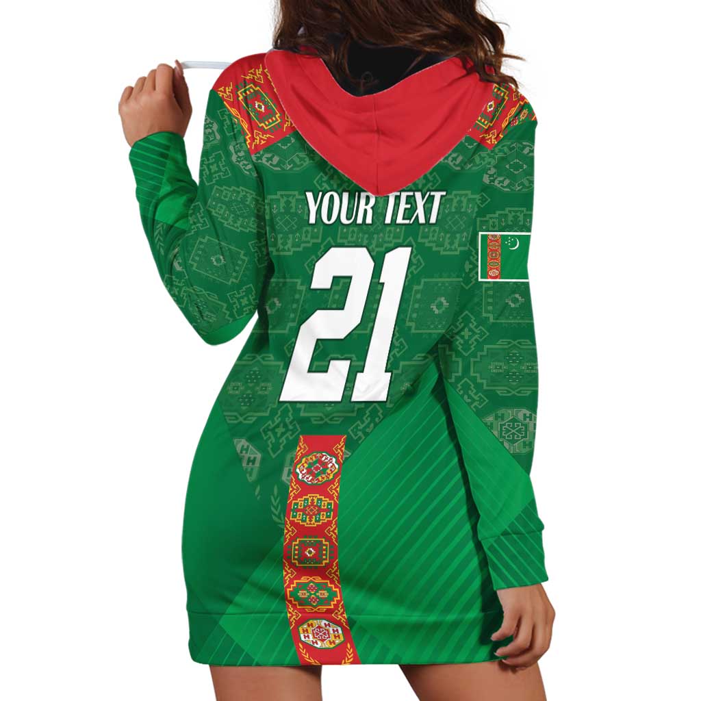 Turkmenistan Football Custom Hoodie Dress We Are The Champions