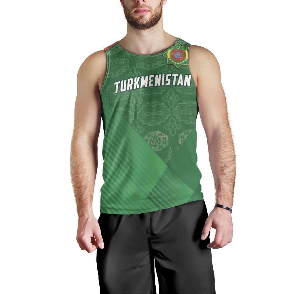 Turkmenistan Football Custom Men Tank Top We Are The Champions