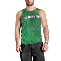 Turkmenistan Football Custom Men Tank Top We Are The Champions