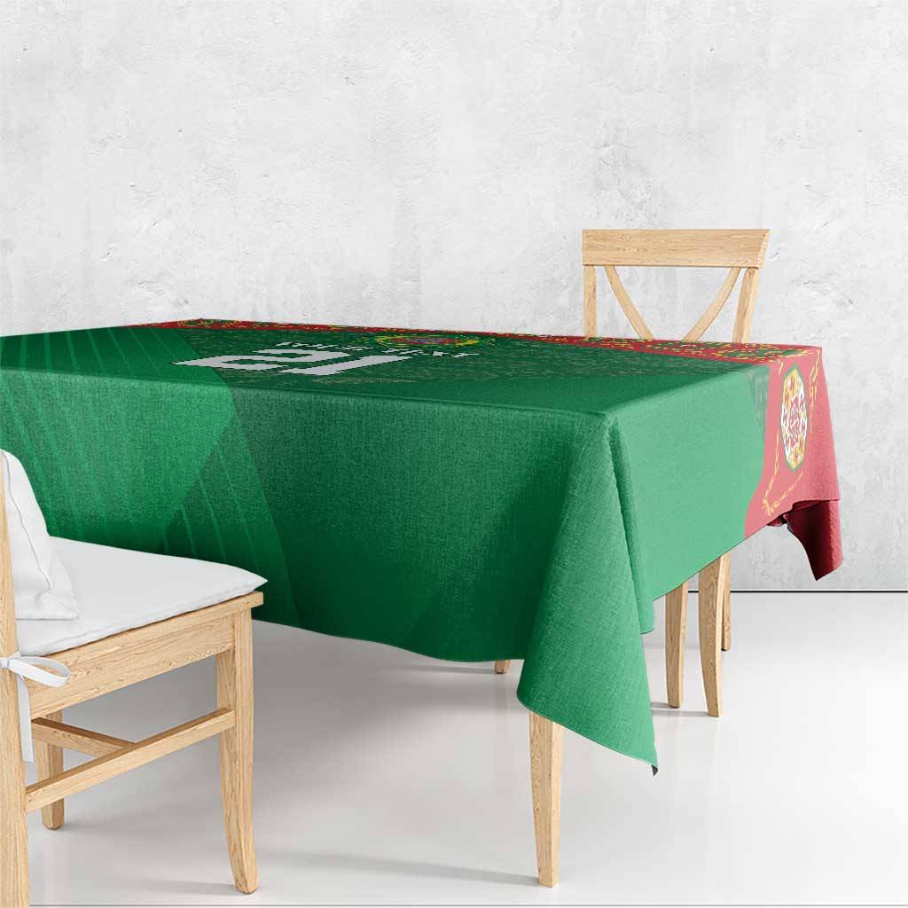 Turkmenistan Football Custom Tablecloth We Are The Champions