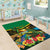 Jamica Hummingbird and Crocodiles Personalized Area Rug