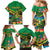 Jamica Hummingbird and Crocodiles Personalized Family Matching Mermaid Dress and Hawaiian Shirt
