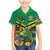 Jamica Hummingbird and Crocodiles Personalized Family Matching Mermaid Dress and Hawaiian Shirt
