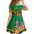 Jamica Hummingbird and Crocodiles Personalized Family Matching Off Shoulder Maxi Dress and Hawaiian Shirt