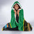 Jamica Hummingbird and Crocodiles Personalized Hooded Blanket