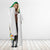 Jamica Hummingbird and Crocodiles Personalized Hooded Blanket