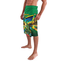 Jamica Hummingbird and Crocodiles Personalized Lavalava