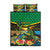 Jamica Hummingbird and Crocodiles Personalized Quilt Bed Set