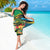 Jamica Hummingbird and Crocodiles Personalized Sarong