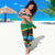 Jamica Hummingbird and Crocodiles Personalized Sarong