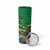 Jamica Hummingbird and Crocodiles Personalized Skinny Tumbler
