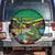 Jamica Hummingbird and Crocodiles Personalized Spare Tire Cover