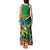 Jamica Hummingbird and Crocodiles Personalized Tank Maxi Dress