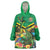 Jamica Hummingbird and Crocodiles Personalized Wearable Blanket Hoodie