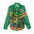 Jamica Hummingbird and Crocodiles Personalized Women Casual Shirt